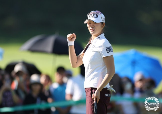하나금융그룹 챔피언십 김민선7 정상 등극! 방신실 기권!