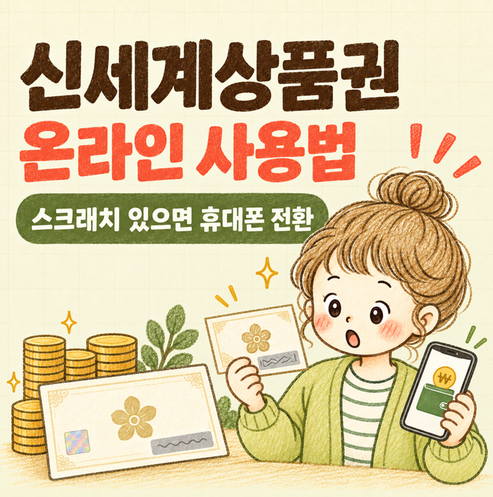 신세계상품권 온라인에서 어떻게 쓸까? SSG머니 전환부터 사용처까지 쉽게 정리