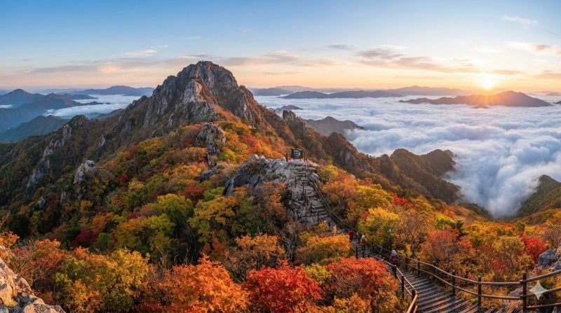 붉은 단풍의 대명사, '지리산 대표 등산 코스 총정리 (주차·난이도·소요시간·화장실 정보)'