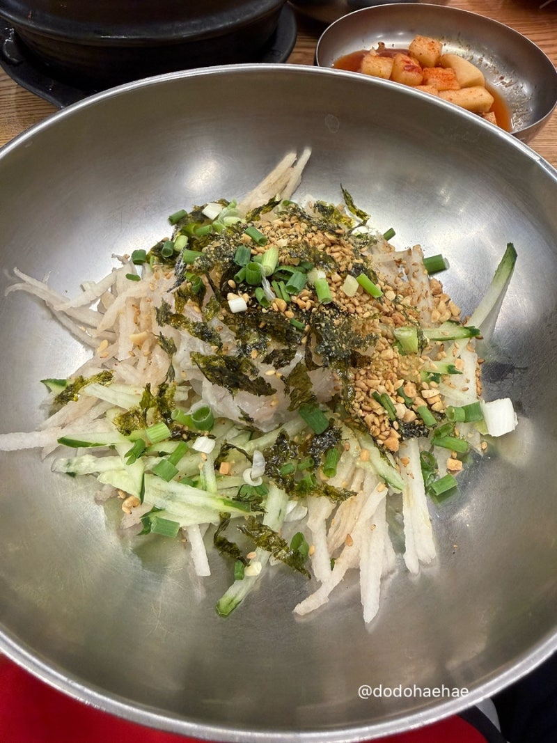 [포항 영일대] 포항사람 추천 물회맛집 환여횟집 저녁식사 후기(with 전복죽까지)