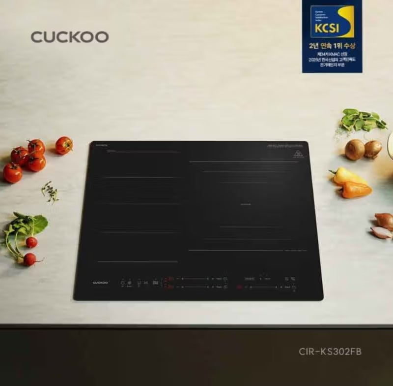 쿠쿠 CIR-KS302FB 3구 인덕션 추천! AI 끓어넘침 방지부터 쿠쿠 파워세일까지