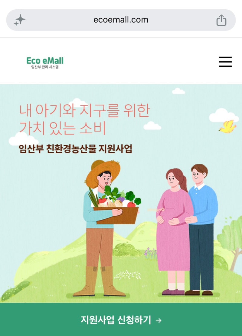 서울시 임산부 친환경농산물꾸러미 신청하는 방법 (산모도 가능! 지방도 가능! 외국인도 가....