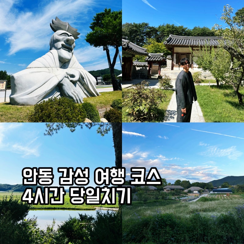 안동 당일치기 여행 코스｜도산서원·구시장·하회마을까지