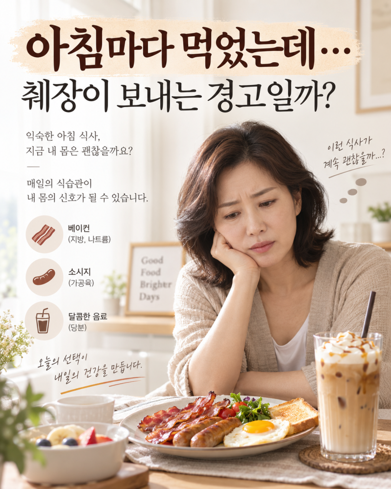 “아침마다 먹었는데…” 췌장에 안 좋은 음식 3가지, 췌장암 초기증상 통증까지