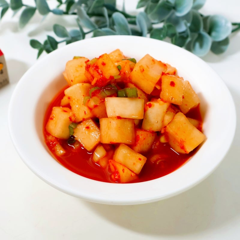 깍두기 만들기 사이다와 찬밥 넣어 아삭하고 시원한 깍두기 레시피
