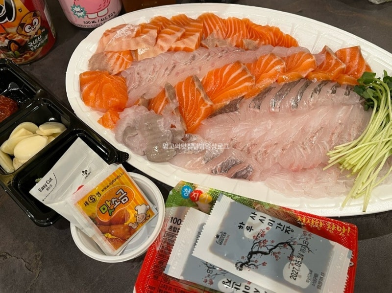 강릉중앙시장회포장 가성비 좋고 친절한 횟집 유성상회