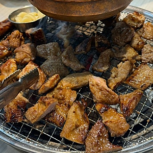 용인 수지 맛집 명륜진사갈비 수지구청점 돼지갈비 후기