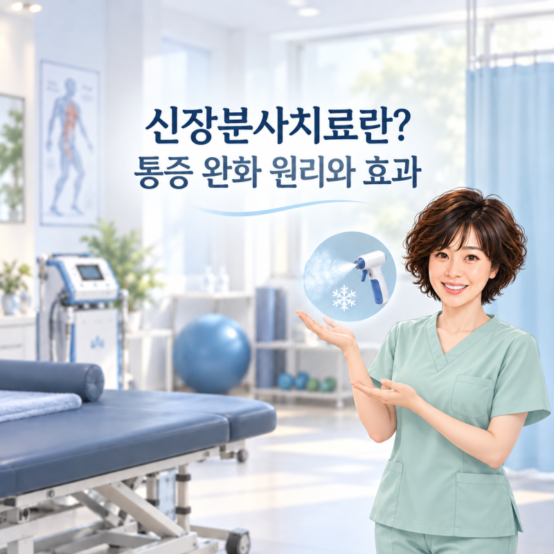 신장분사치료란? 통증 완화 원리와 효과