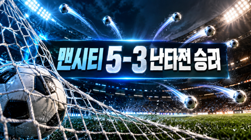 맨시티 선덜랜드 5-3, 세메뇨 2골 1도움·홀란 25팀 상대 득점…리그 5전 전승 선두