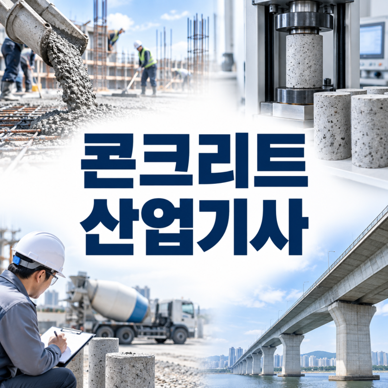 콘크리트산업기사 응시자격 일하면서 온라인으로 빠르게!