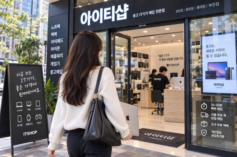 중고맥북 최고가라더니 왜 깍죠? 강남 맥북매입 직접 가보니 달랐던 점