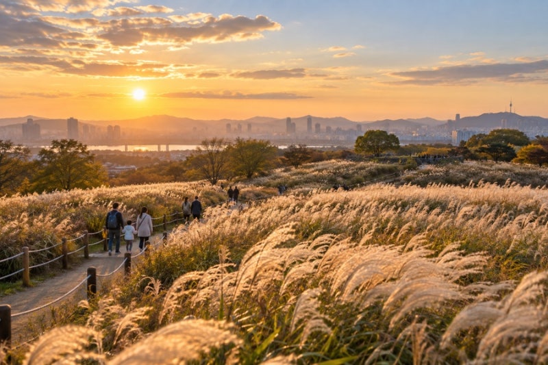 2026 서울억새축제 하늘공원 가는 법, 맹꽁이열차 비용과 야간 관람·혼잡 피하는 시간대