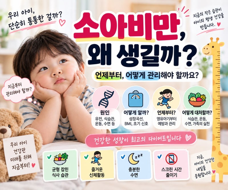 소아비만은 왜 생길까?