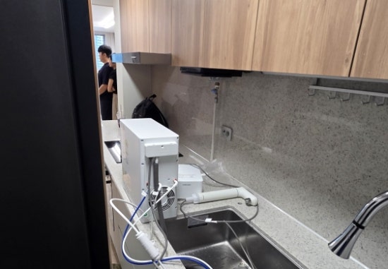 [부산 동래구] 삼성 비스포크 정수기, 냉장고 철거, 재설치 비용, 과정