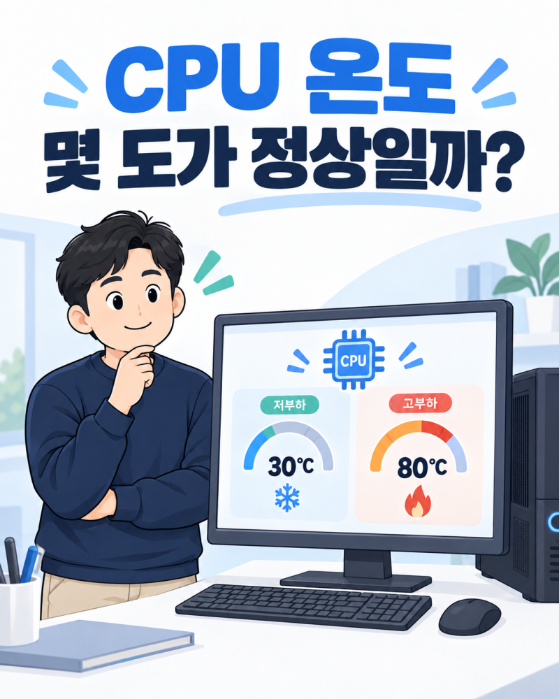 cpu 온도 보는법부터 정상 범위까지 초보자도 쉽게 확인하는 방법
