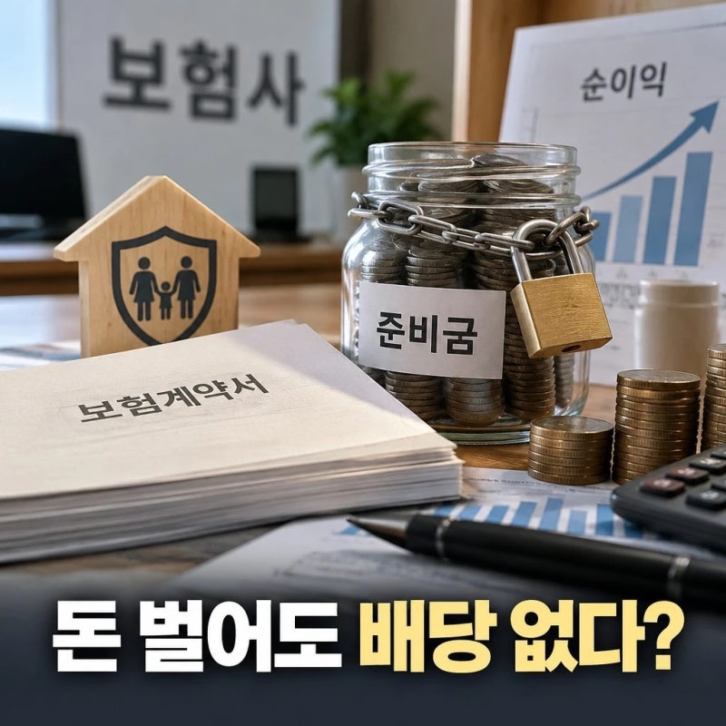 해약환급금 늘어도 보험사 배당 막히는 이유