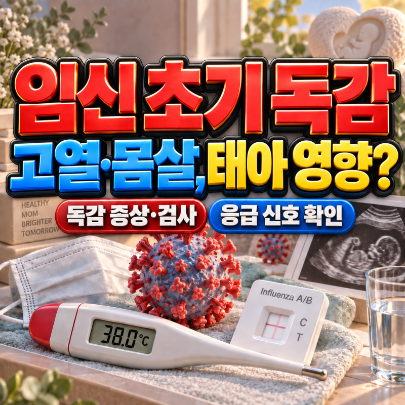 임신 초기 독감 예방접종, 태아 영향은? 증상·타미플루·수액 총정리