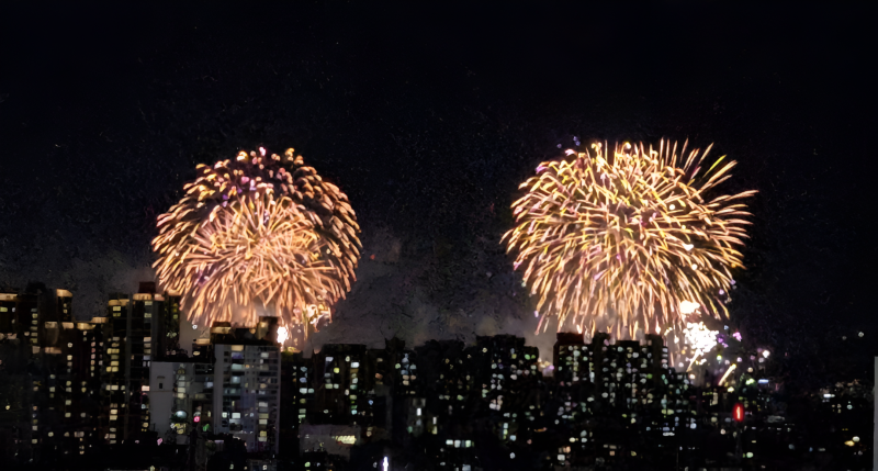 “여기가 상도동?” 거실에서 찍은 2026 서울불꽃축제 실제 뷰