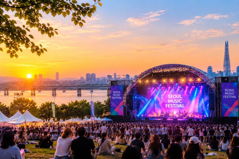 2026 서울뮤직페스티벌 일정 총정리! 10월 24일 노들섬에서 만나는 가을 음악축제