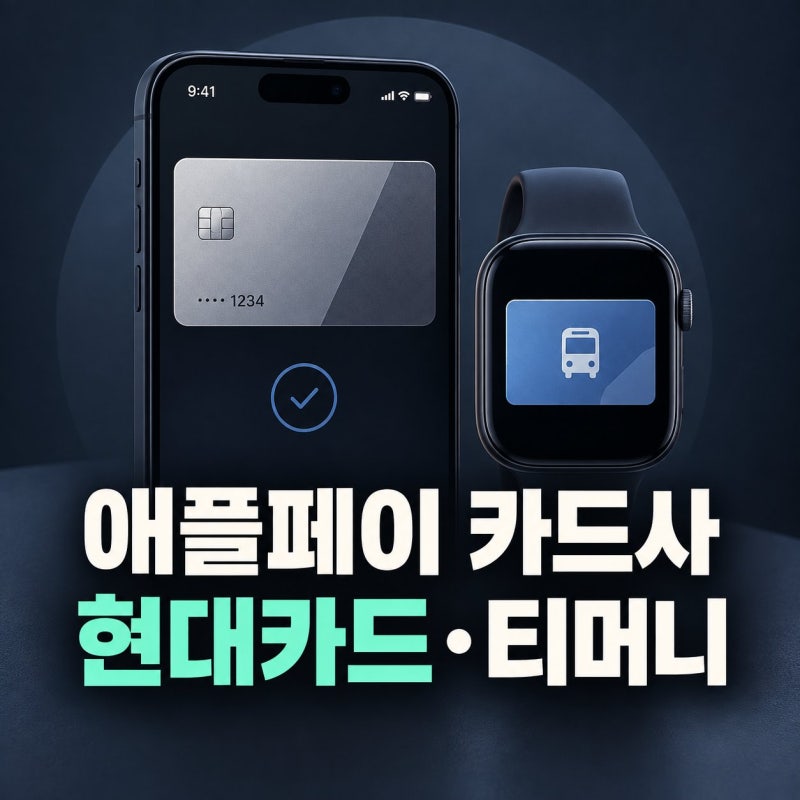 애플페이 카드사 현재 지원 종류와 등록·교통카드 확인법