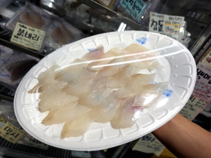 부산 해운대 회 포장 맛집 수아아빠24시회마트 낚시 노래미회 후기