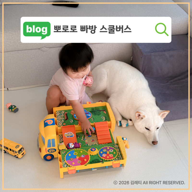 "우리애 집중력이 이정도 였다고?" 3시간 혼자 가지고 놀았던 뽀로로 빠방 스쿨버스