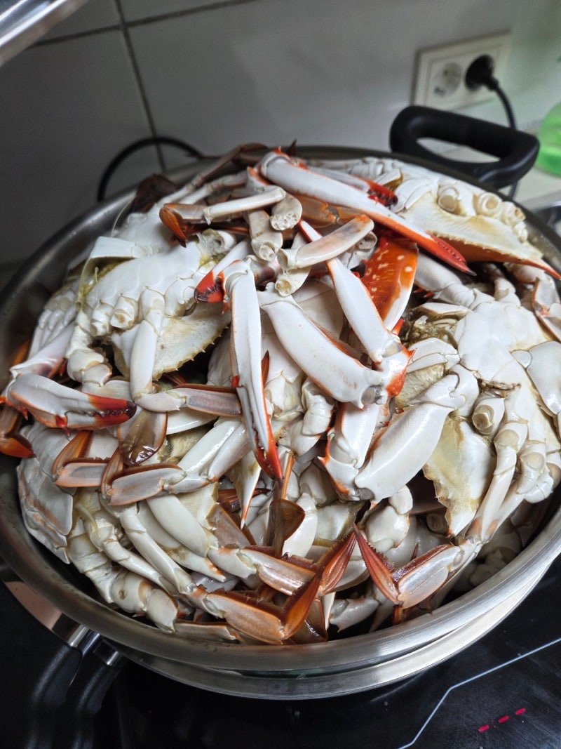 롯데마트 톱밥꽃게 3kg 제철요리 가을꽃게찜