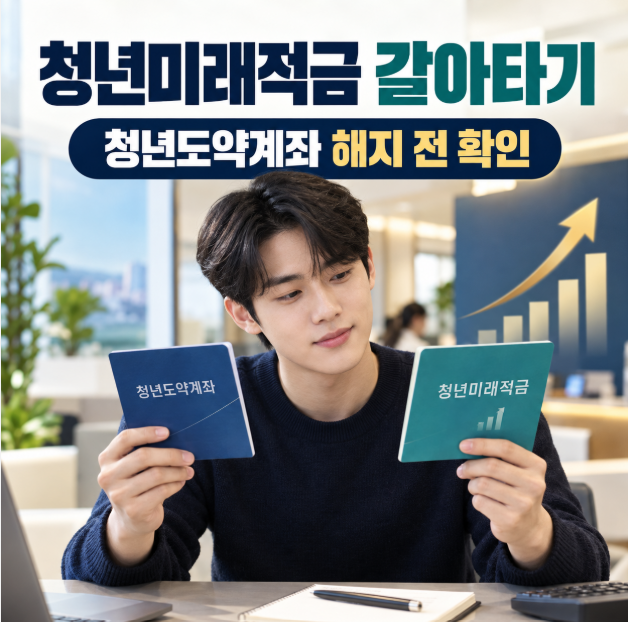 청년미래적금 갈아타기, 청년도약계좌 해지하고 옮기면 더 이득일까?