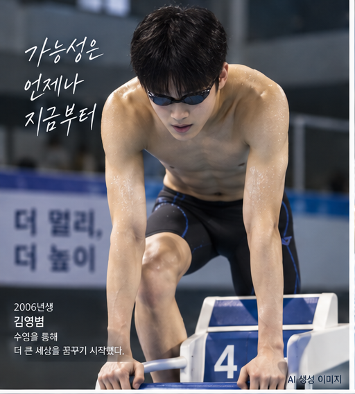 김영범은 어떤 선수?접영 기대주에서 21초66 아시안게임 챔피언까지, 한국 수영 새 스프린터....