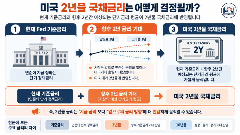미국 2년물 국채금리는 무엇을 보여줄까?｜Fed 금리 전망을 읽는 방법