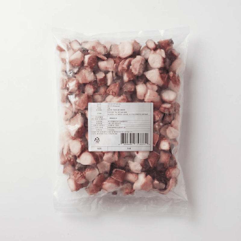 아이씨 자숙 절단 문어 대 1kg, 타코야끼 속재료 준비법