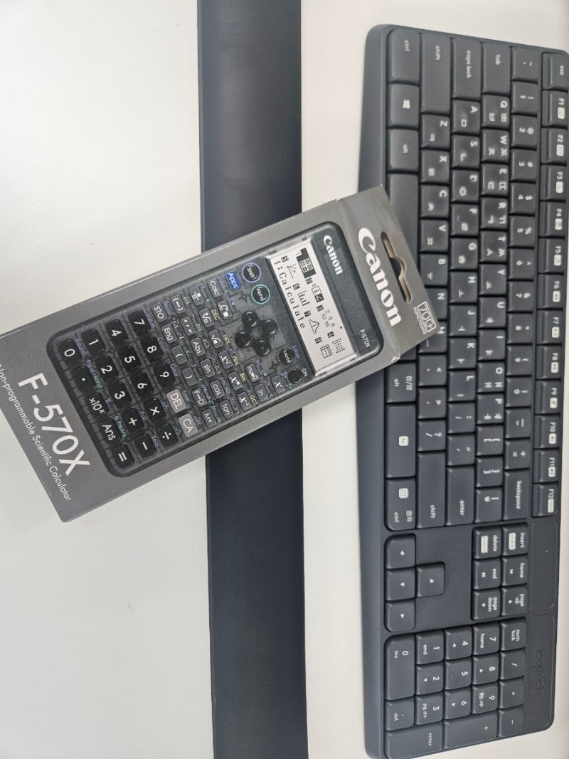 [공학용 계산기 추천] 기사시험부터 공기업 취준까지! 캐논 F-570X 리얼 사용후기