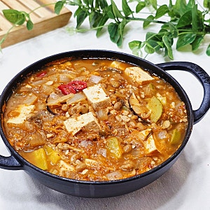 청국장찌개 레시피 고기없는 청국장 끓이는법 두부찌개