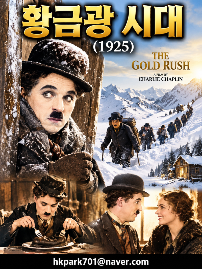 황금광 시대//찰리 채플린/1925/미국/95분/코미디·모험·드라마/The Gold Rush