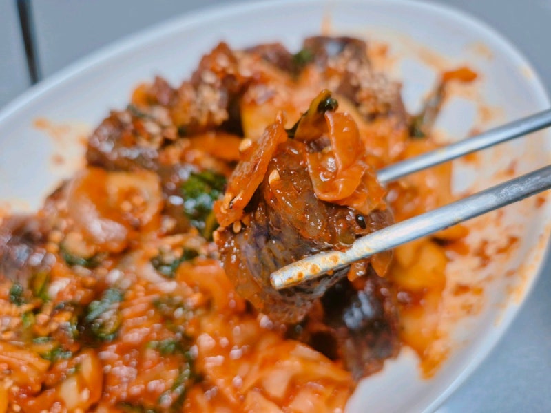순대볶음 레시피 :D 양념장과 냉장순대의 조합이면 순대볶음도 세상 쉬움!