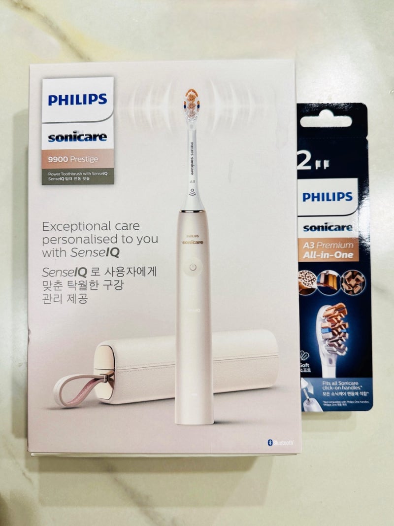 필립스 전동칫솔 추천 소닉케어 프레스티지 9900 사용후기