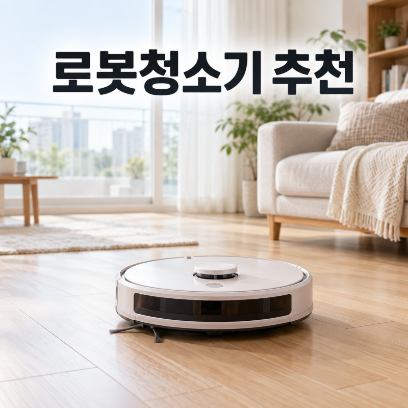 로봇청소기 추천 순위보다 먼저 볼 5가지 구매 기준