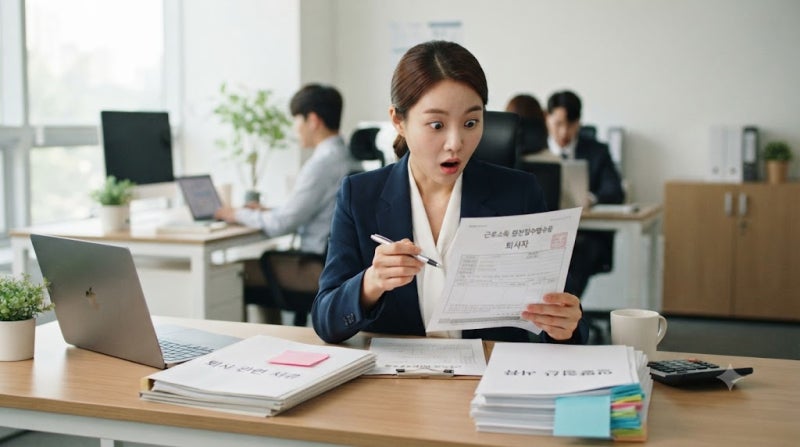 퇴사 연도 연말정산, 끝난 줄 알았는데 달랐다? 이직했다면 원천징수영수증 확인