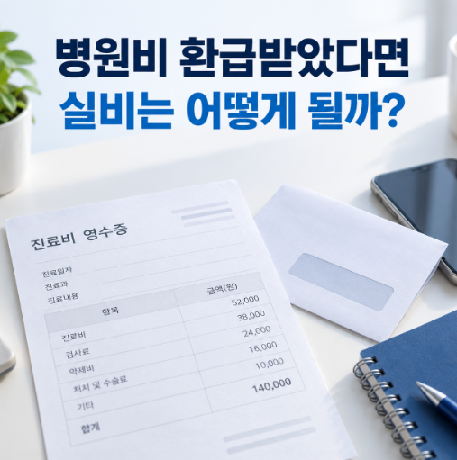 병원비 환급받았다면 실비보험금은 어떻게 해야 할까요?