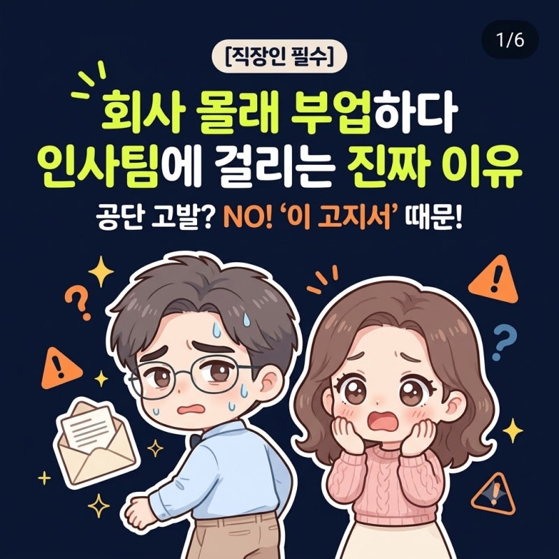 직장인 투잡 4대보험 적용 기준과 회사 통보 막는 3가지 방법