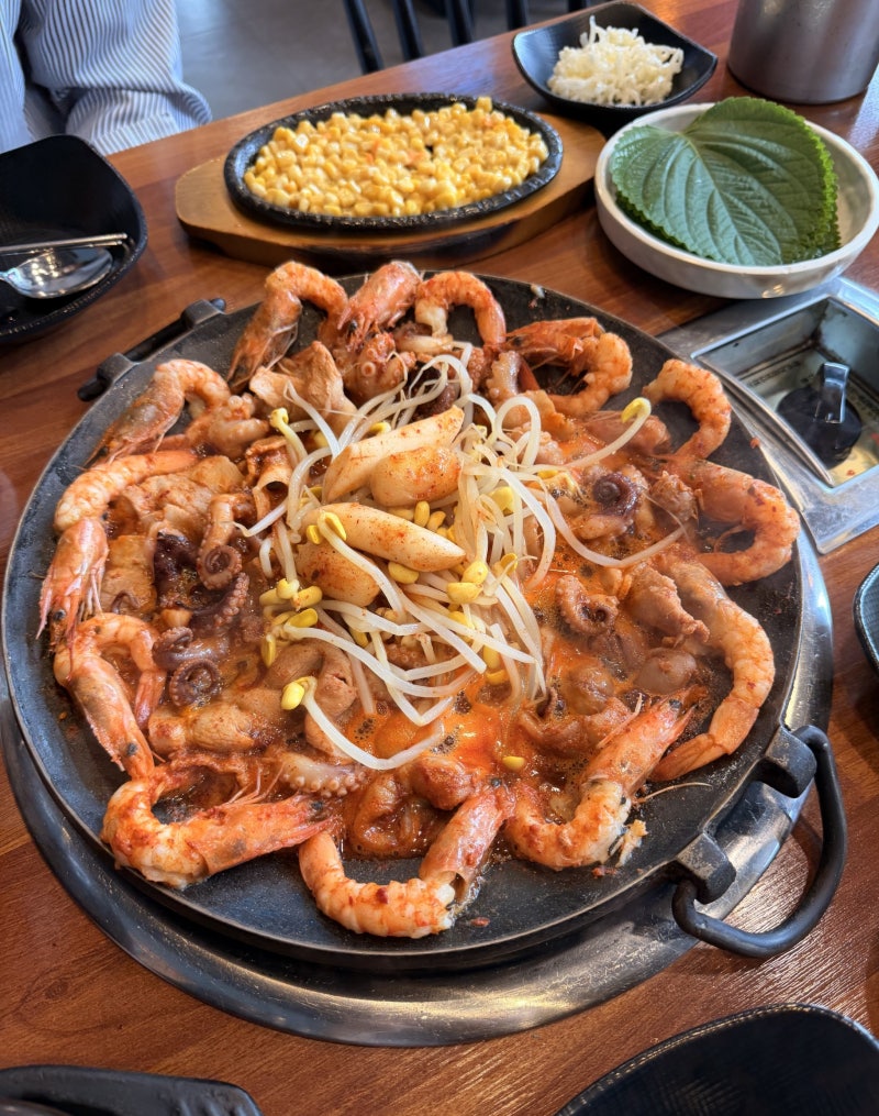 양천향교역 맛집 쭈박사 마곡점 후기 | 서울식물원 점심 추천, 주차 가능 (쭈삼새·게살계란....