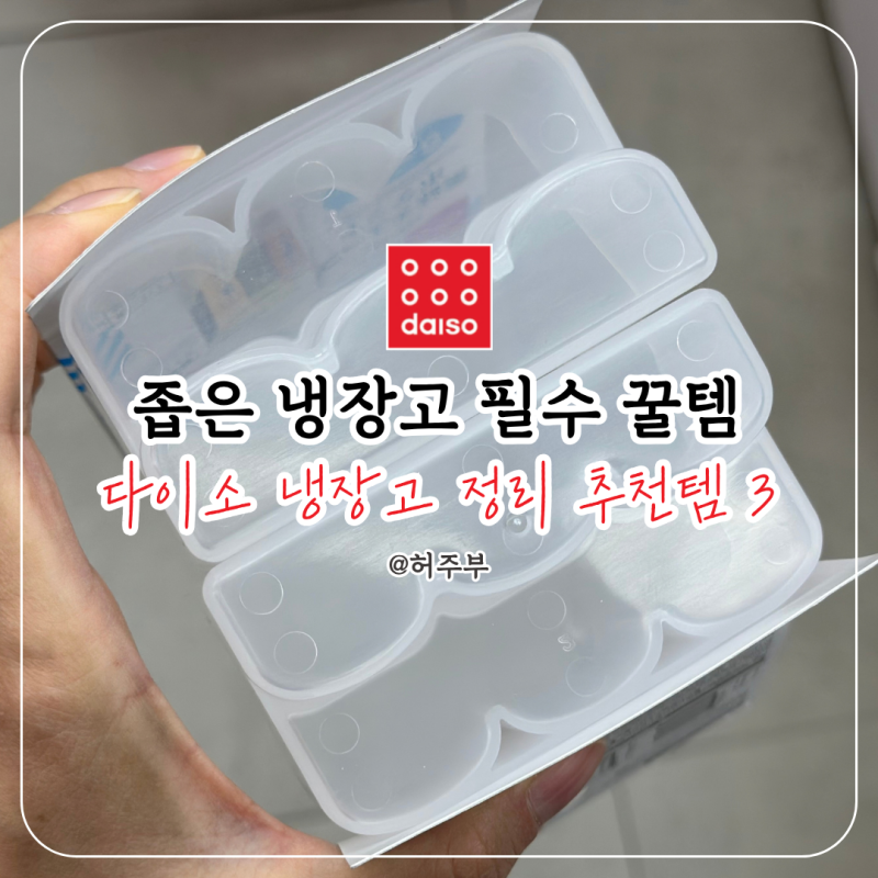 다이소 가면 주방코너에서 "이 3개"부터 보세요..냉장고 정리가 달라집니다