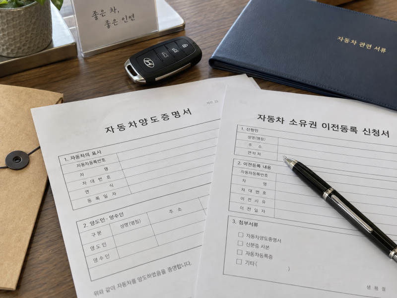 자동차 매도용 인감증명서 꼭 필요할까? 직접 거래할 때 달라지는 조건