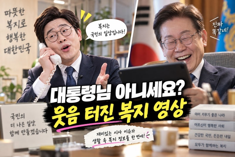 안윤상 이재명 대통령 성대모사 화제, 복지정책을 웃음으로 전한 영상의 모든 것