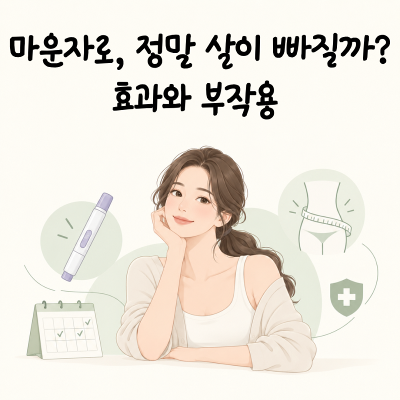 마운자로, 정말 살이 빠질까? 효과와 부작용 정리