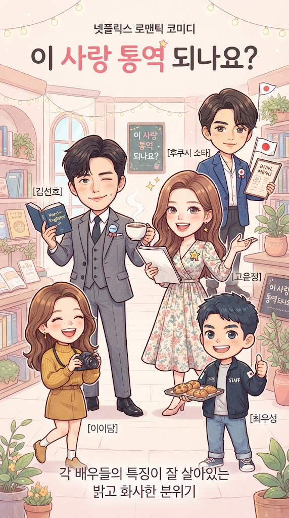 이 사랑 통역 되나요? 출연진 근황｜김선호·고윤정·후쿠시 소타·이담·최우성, 지금은?