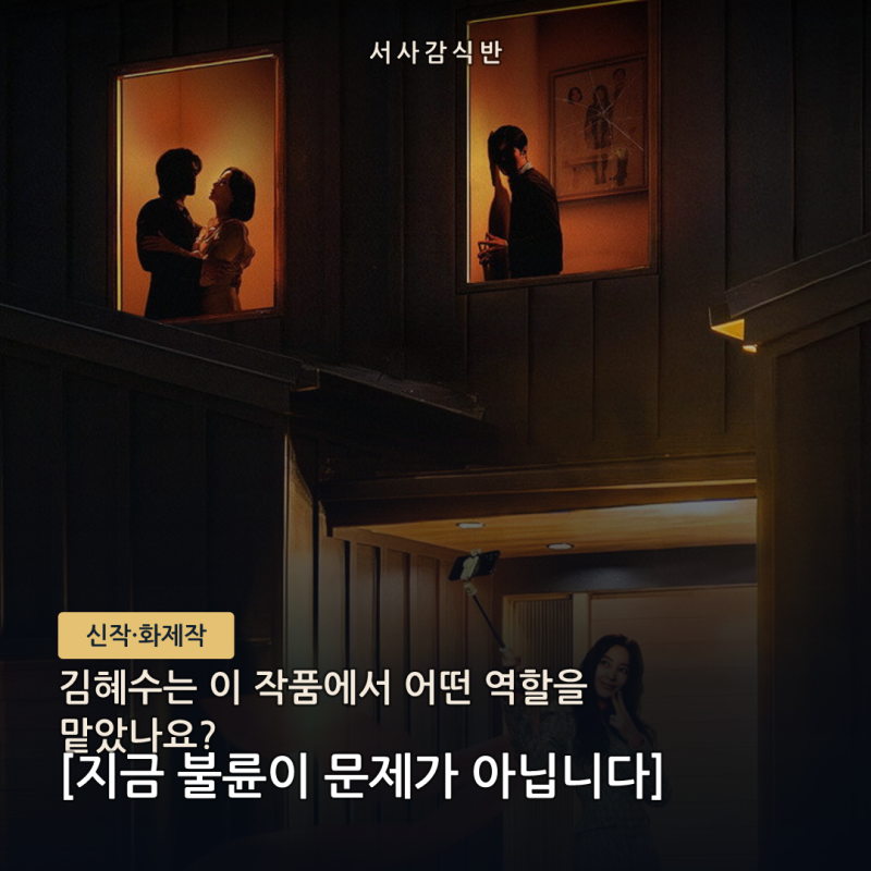지금 불륜이 문제가 아닙니다 김혜수 인터뷰 정리 - '1mm 전진' 연기관과 조여정·김재철 캐스 ....