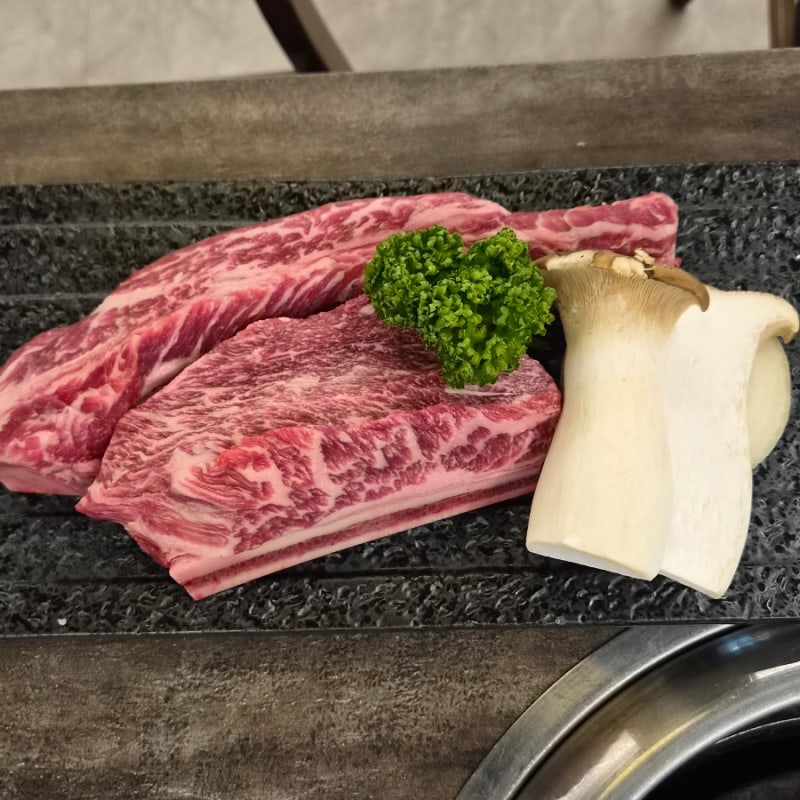 강릉애견동반식당 세인트존스호텔맛집 초당우가 우대갈비 후기