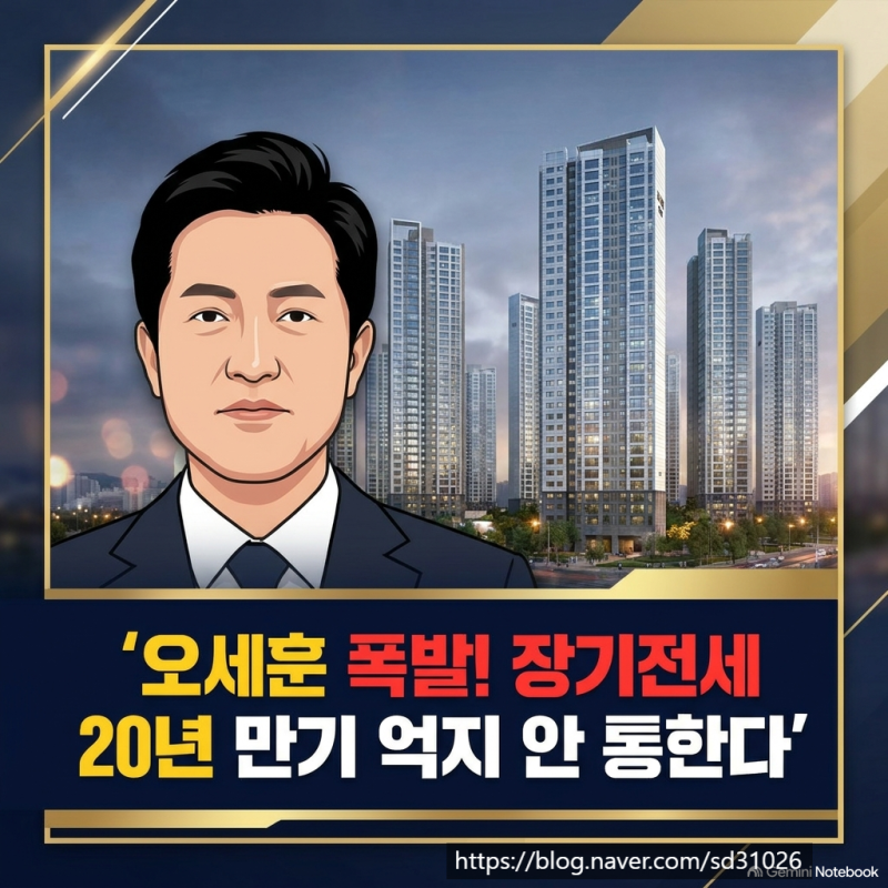 오세훈 "20년 살았는데 더 살겠다고? 비양심적 억지!" 서울 장기전세 퇴거 논란 팩트체크