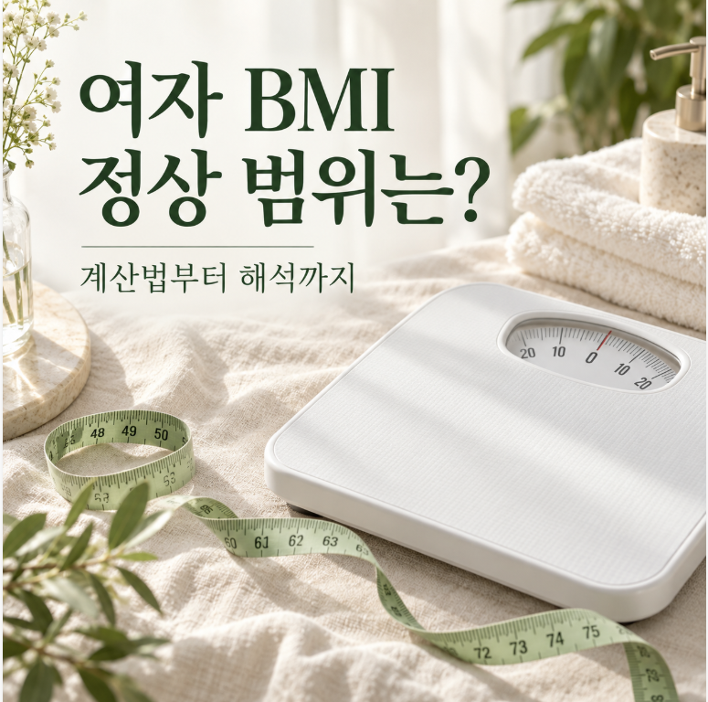 여자 BMI 정상 범위는? BMI 계산법과 체중만으로 알 수 없는 것은?